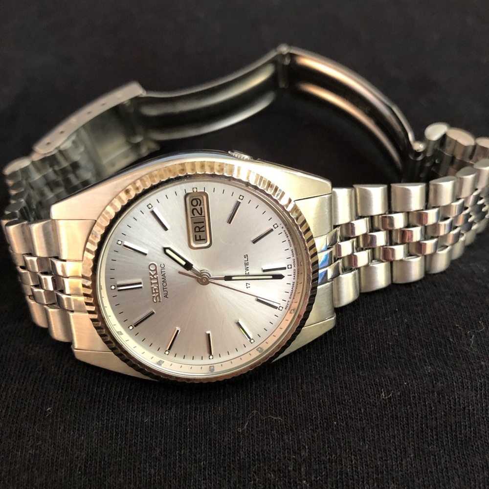 Men’s Seiko “Rolex Presidential” type Automatic Wristwatch
